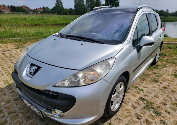 Peugeot 207 cena 12909 przebieg: 126000, rok produkcji 2009 z Sieradz małe 277